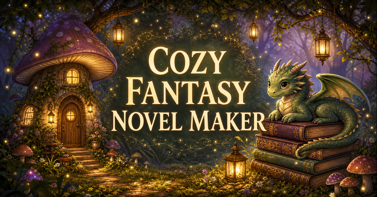 Cozy Fantasy Novel Maker